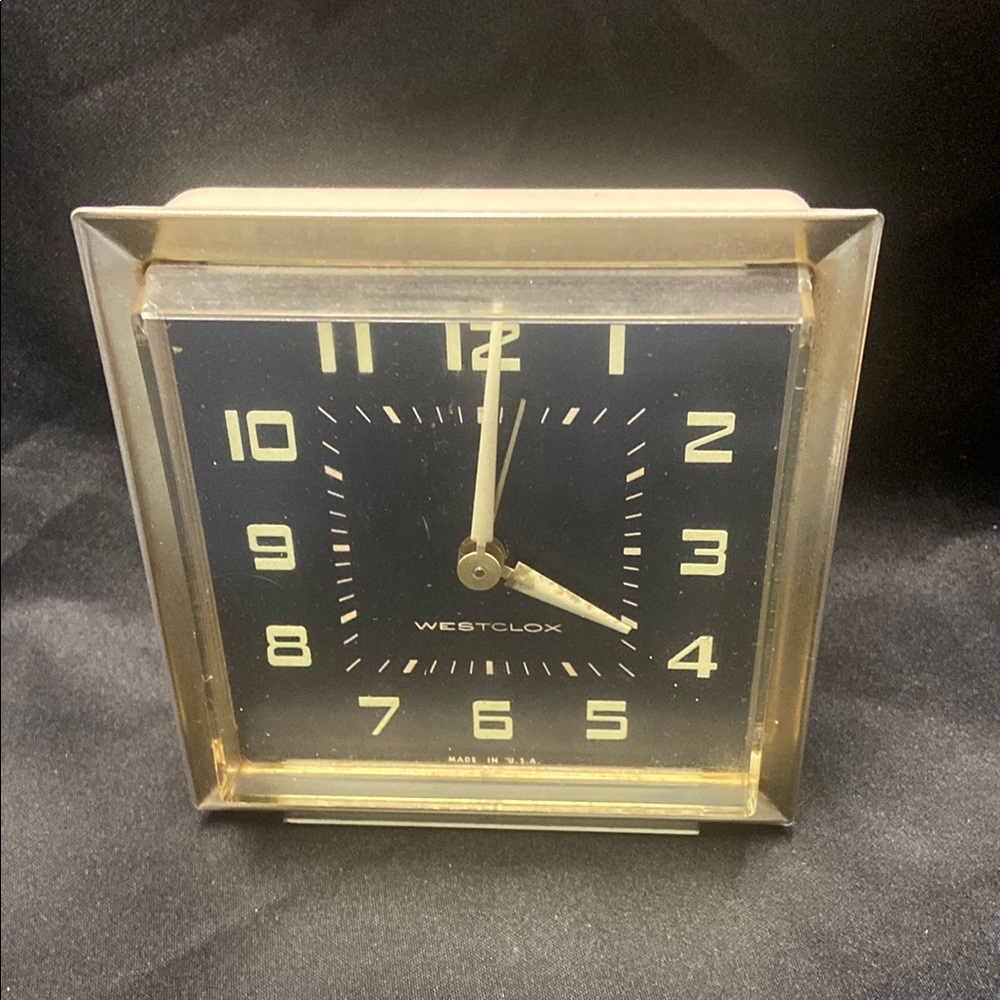 Large. Vintage Westclox Alarm Clock